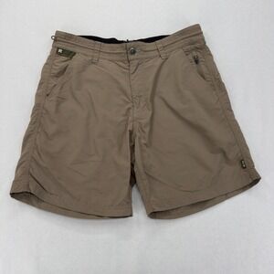 Howler Bros Shorts Mens 34 Tan Horizon Hybrid Ripstop Fishing Outdoor
